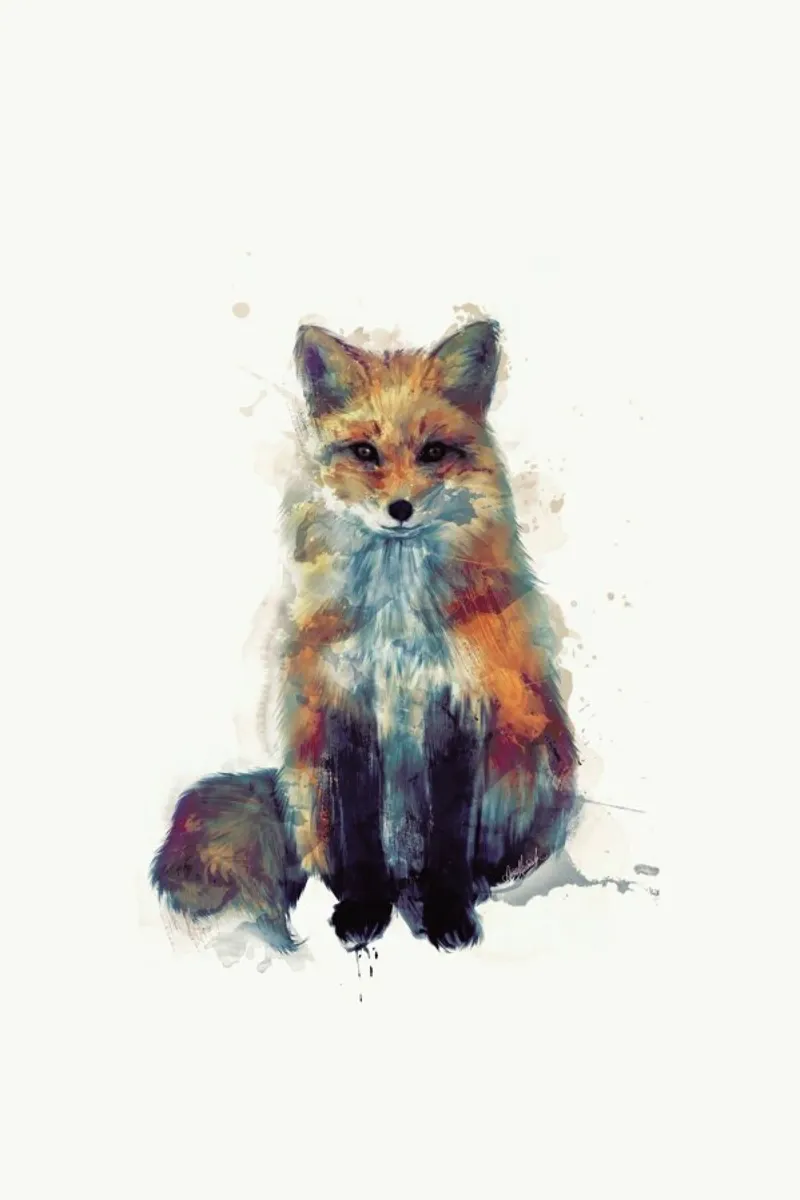 Fox poster da Amy Hamilton