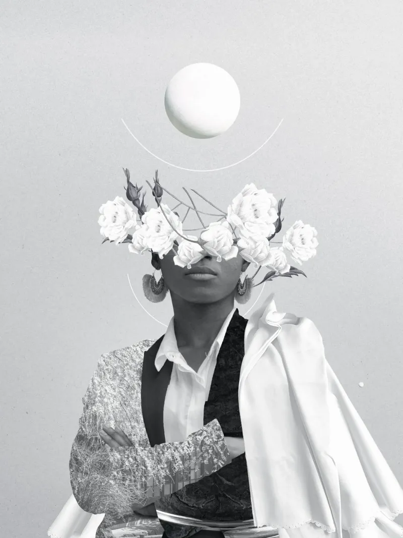 El poder de su contraste metacrilato de Frank Moth
