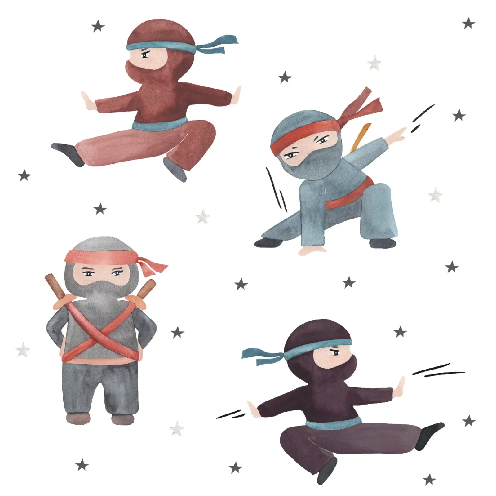 Ninjas pellicola backlit da Sabrina Ziegenhorn
