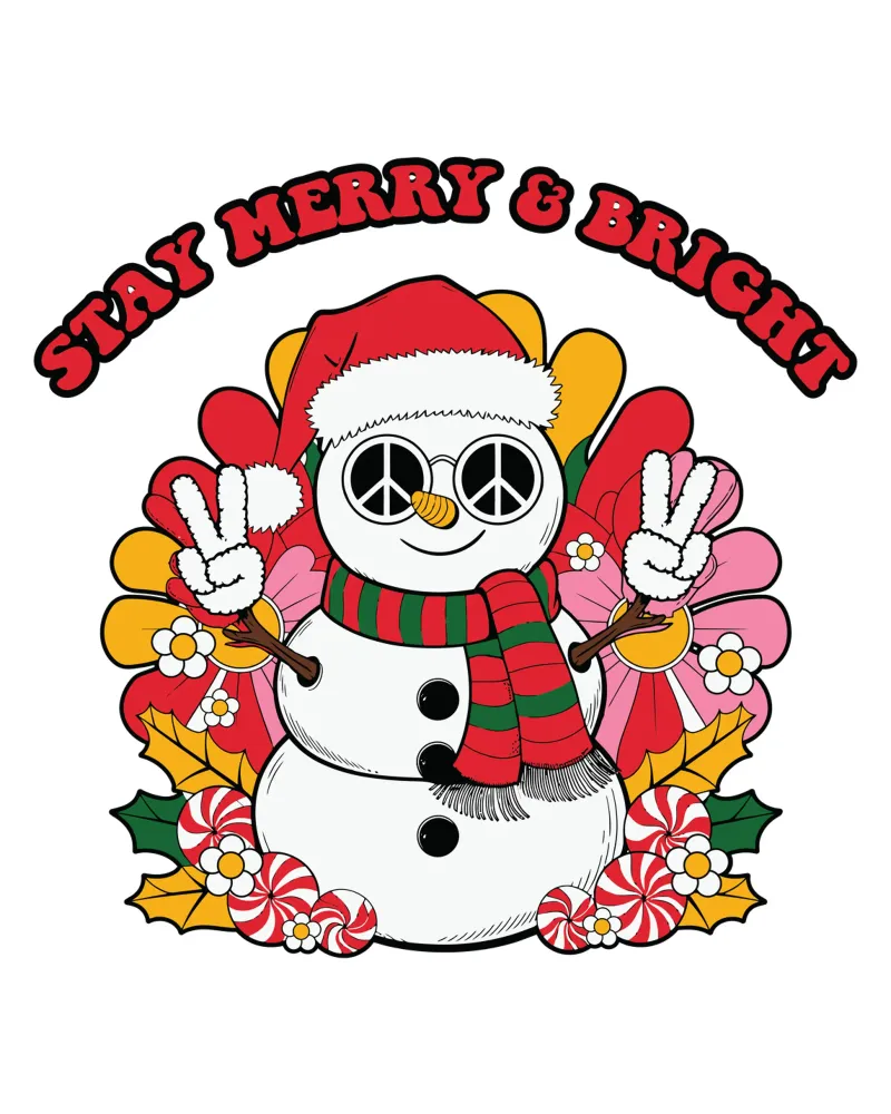 Stay Merry & Bright pellicola backlit da edsonramosart