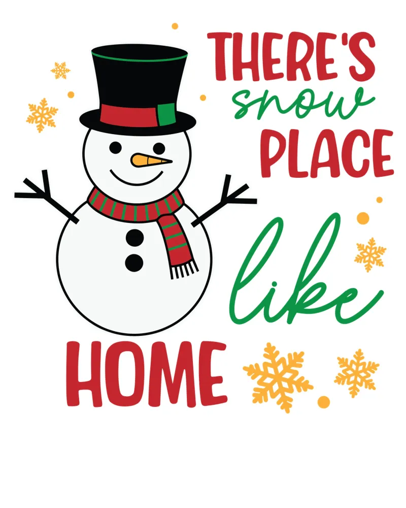There's snow place like home pellicola backlit da edsonramosart