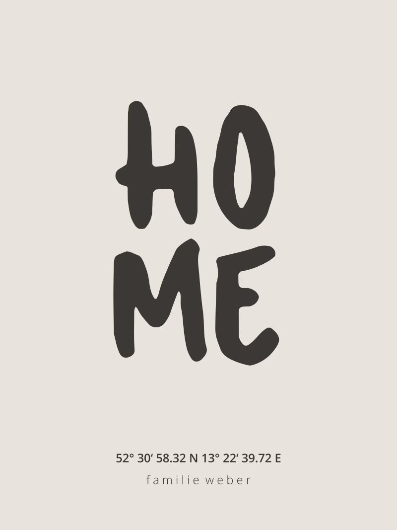 Home 2.0 Poster von pv design