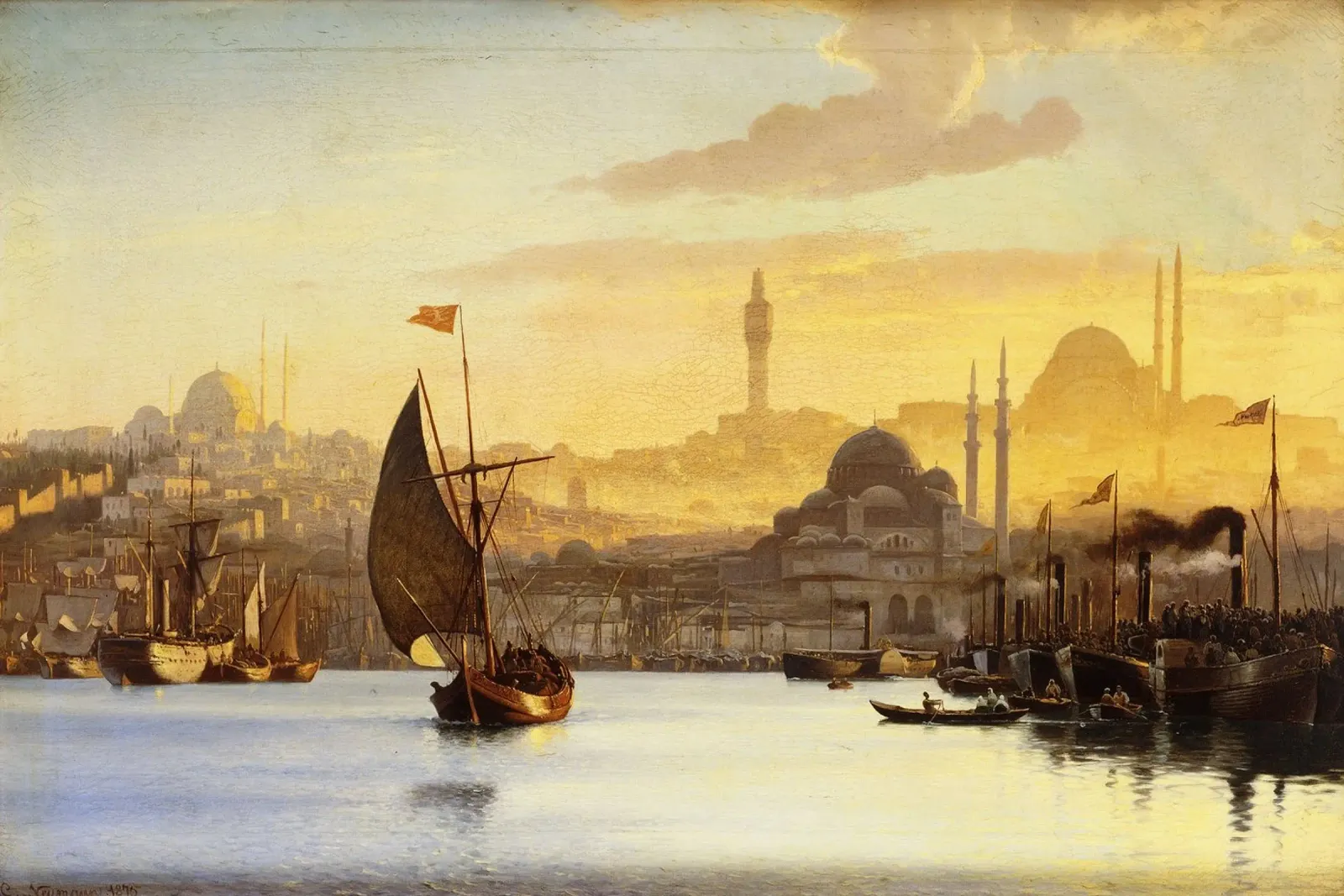 Carl Neumann - Constantinopla metacrilato de ARTOTHEK