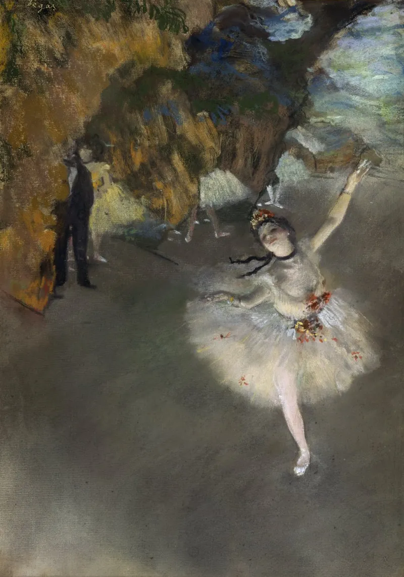 Degas - La stella pellicola backlit da ARTOTHEK