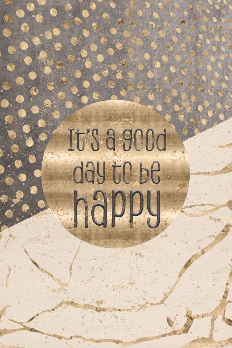 GRAPHIC ART It is a good day to be happy pellicola backlit da Melanie Viola