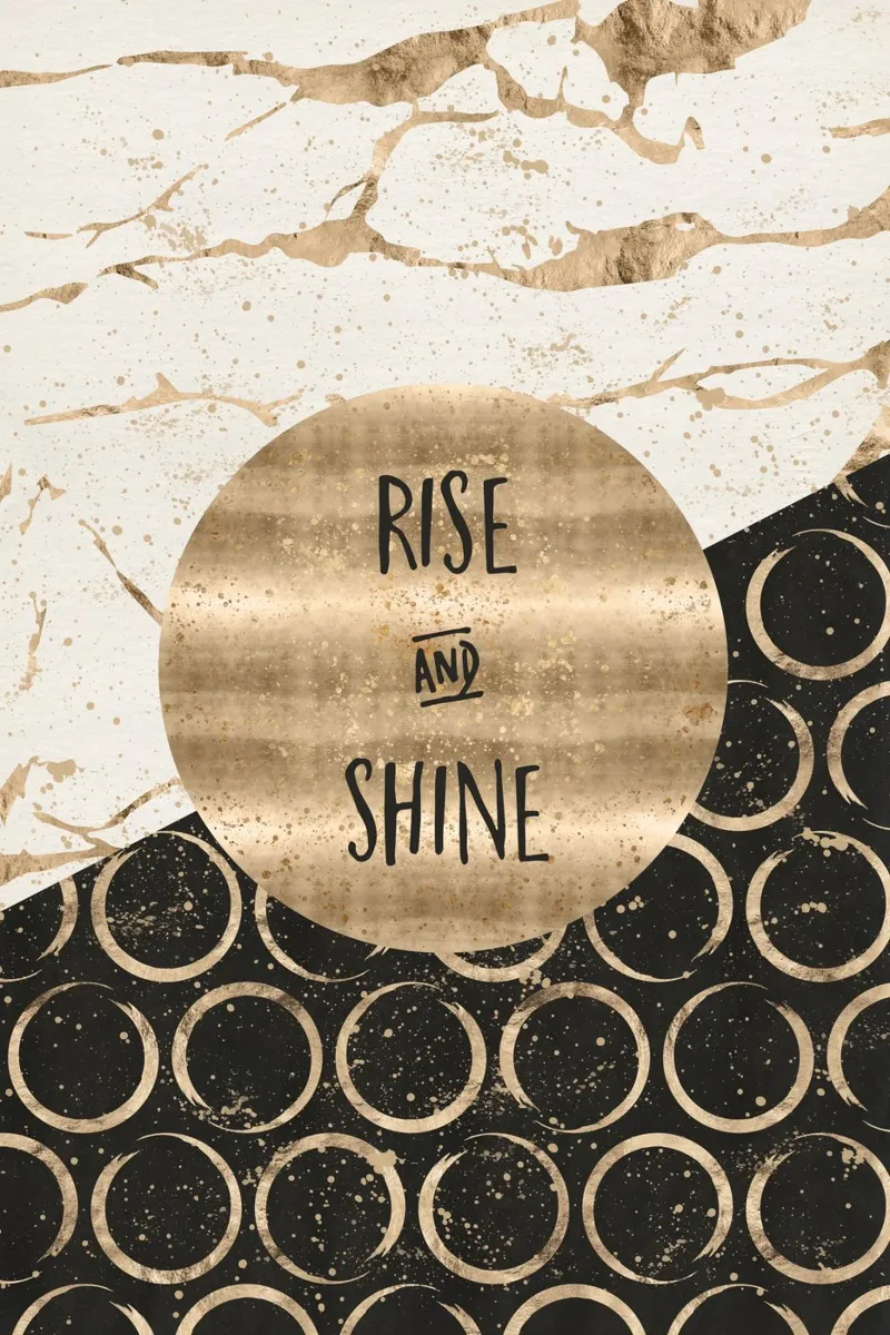 GRAPHIC ART Rise and shine pellicola backlit da Melanie Viola