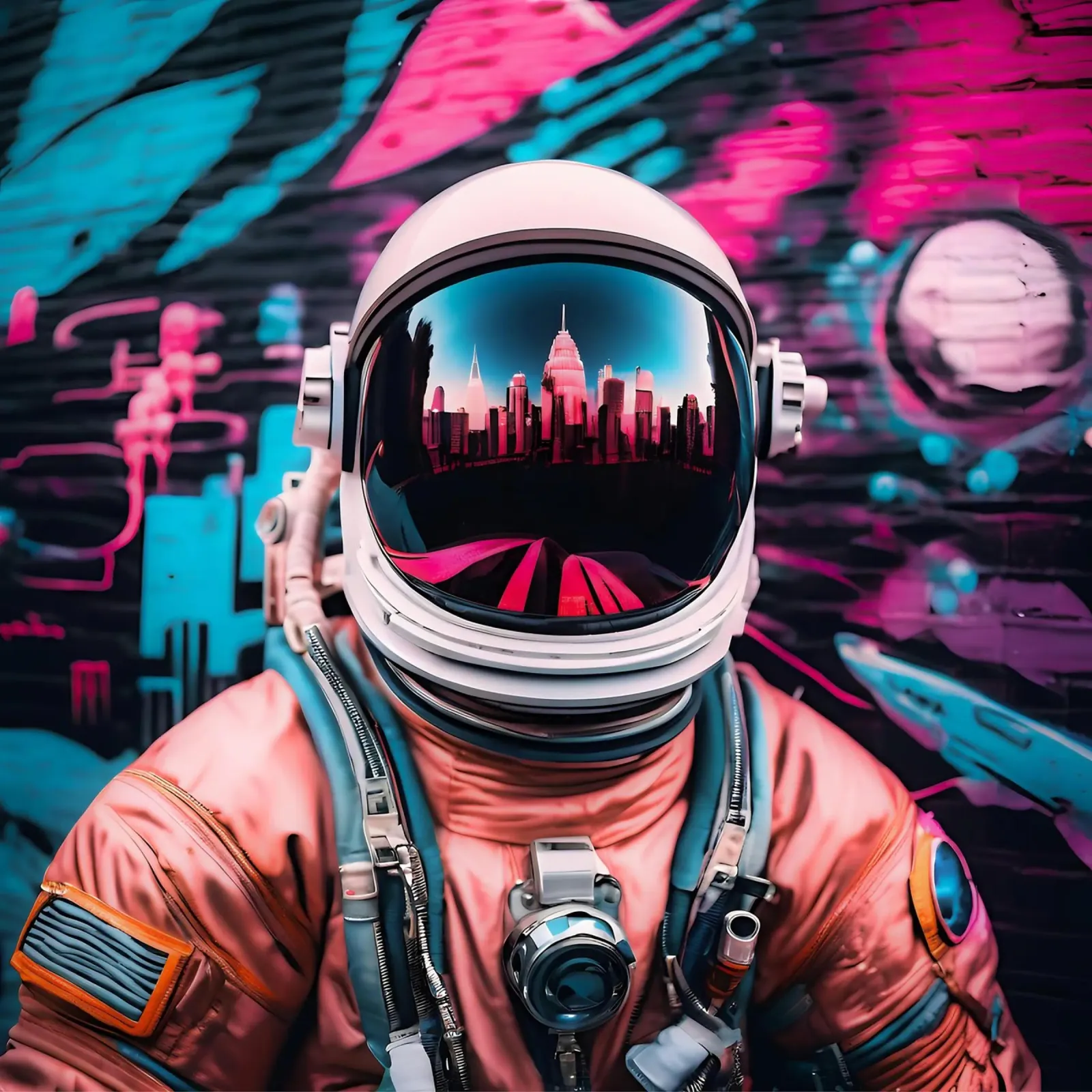 Urban cosmic culture hahnemühle by ICONICA Art Studio