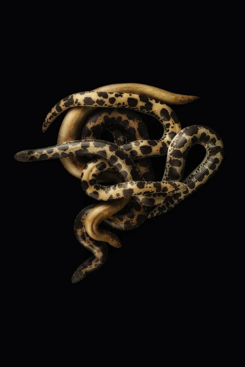 Serpenti striscianti pellicola backlit da Curious Collections by Marielle Leenders