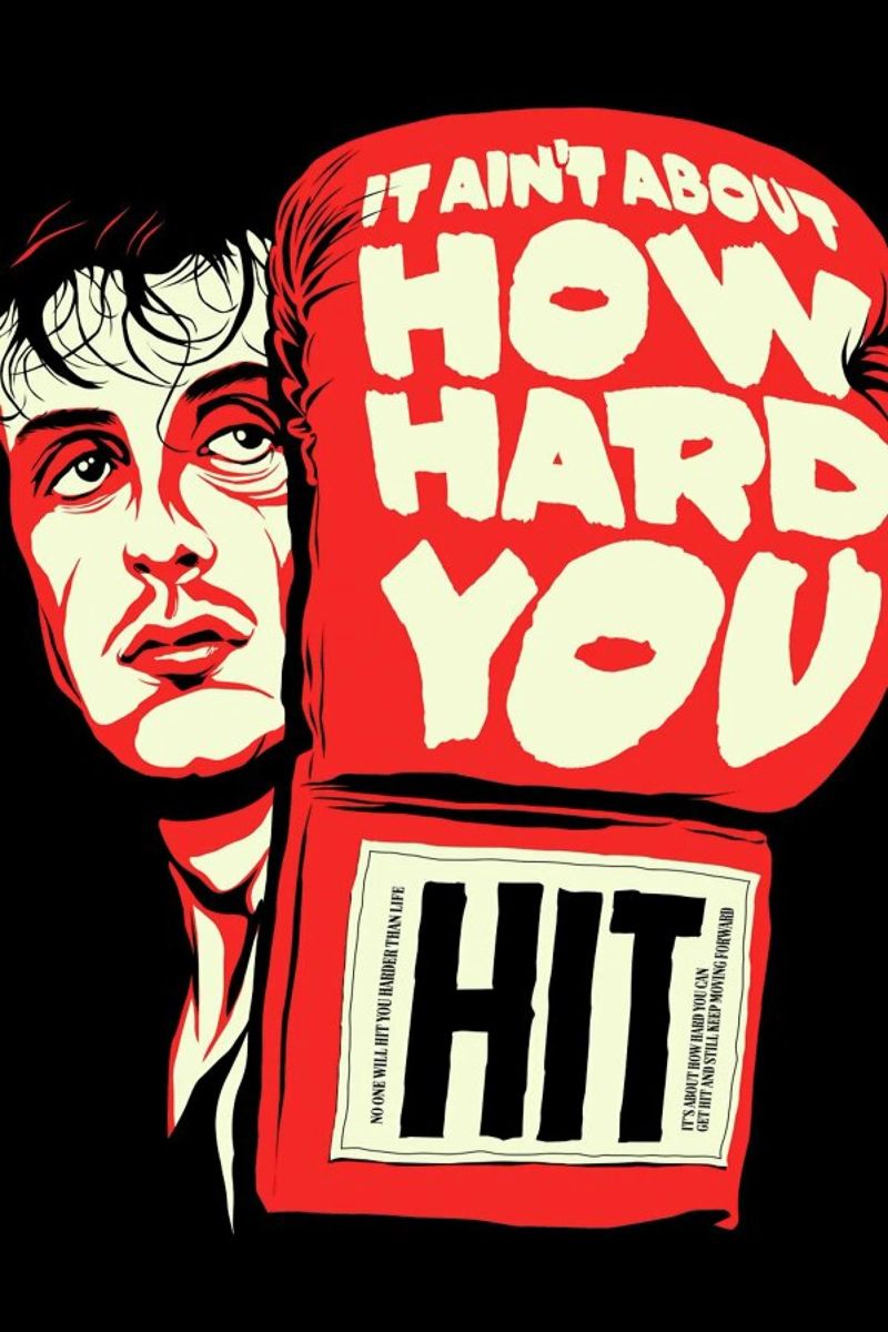 How Hard You Hit Poster von Butcher Billy