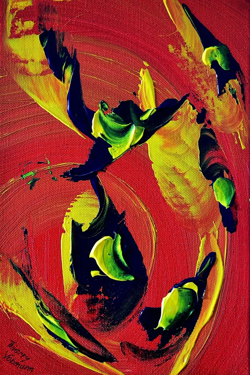 IDEAL GIFT 43 plexiglass da Thierry Vobmann Abstract painting