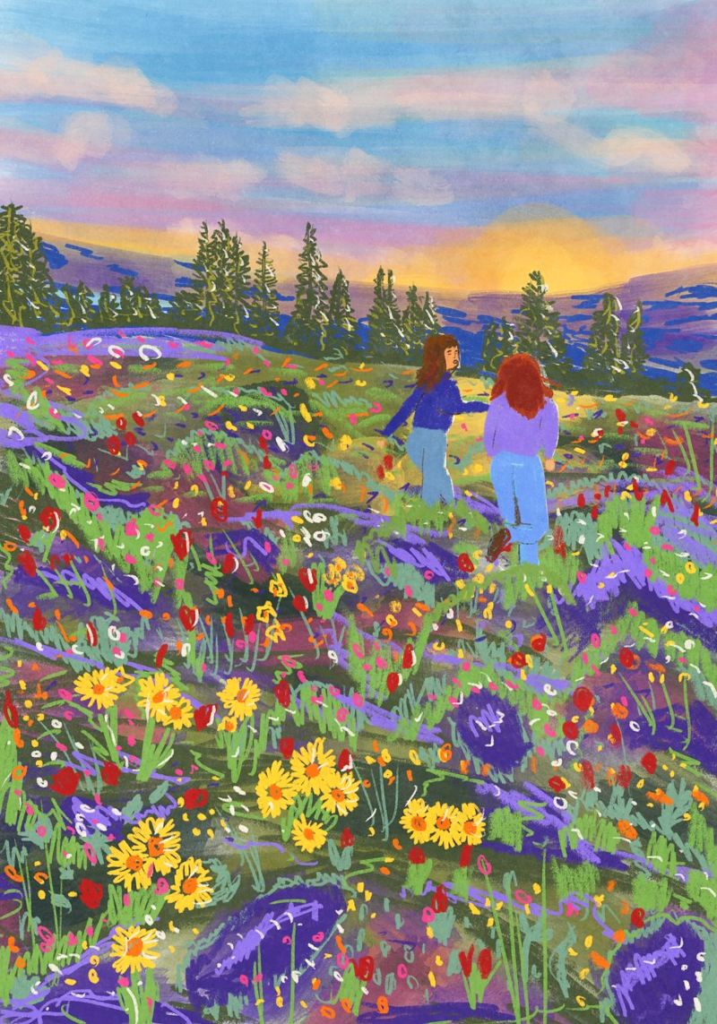 Vieni, ti faccio vedere una cosa! poster da Illustration Raissa Oltmanns