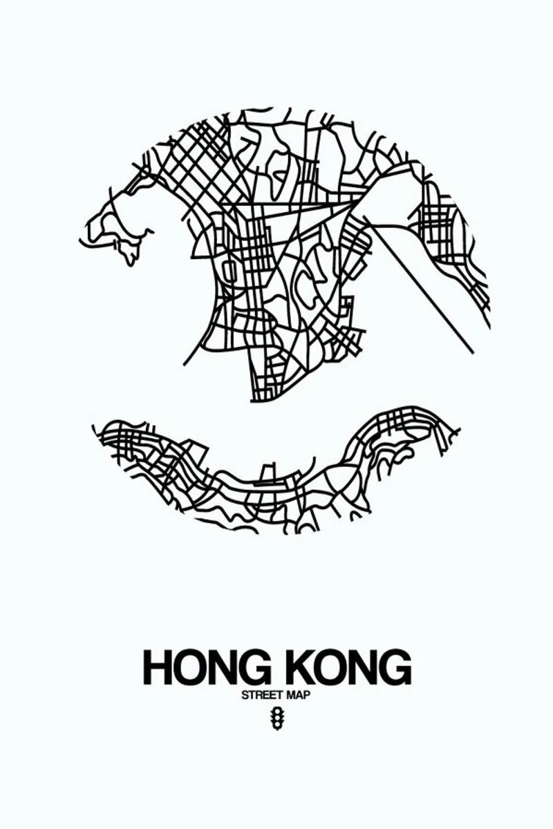 Hong Kong poster de Naxart