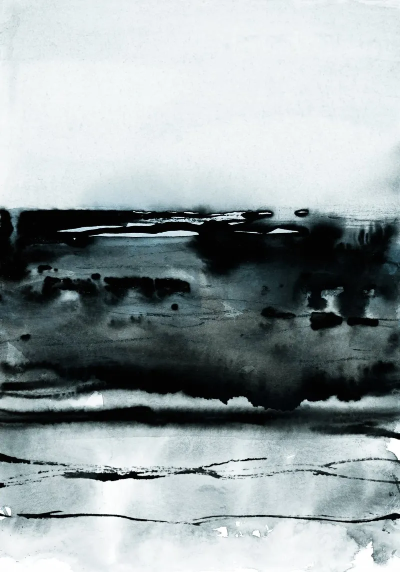 beach scenery carta hahnemühle da IRIS LEHNHARDT FINE ART