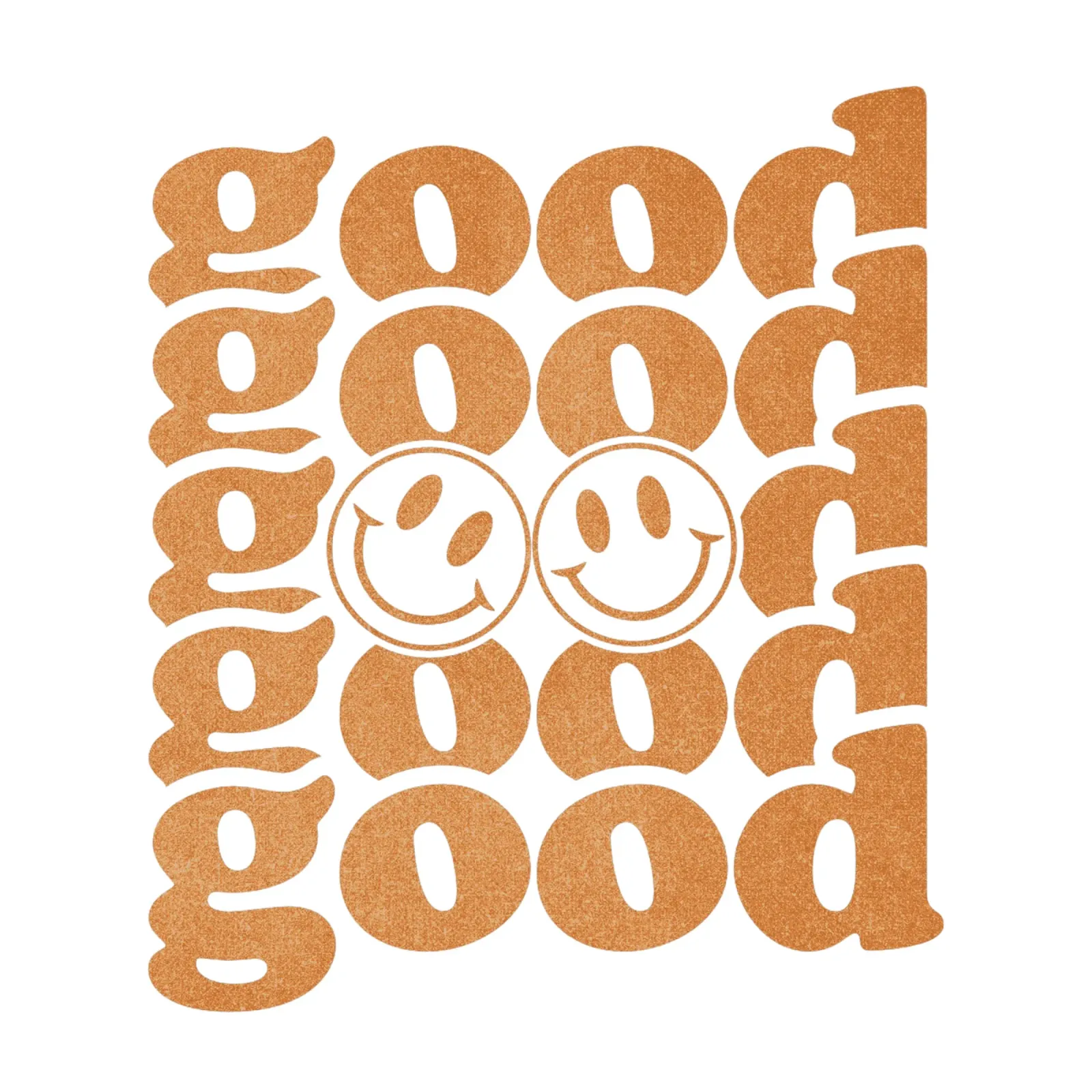 Good Vibes Only – Retro Inspired canvas by QuooodZ by MooodzArt