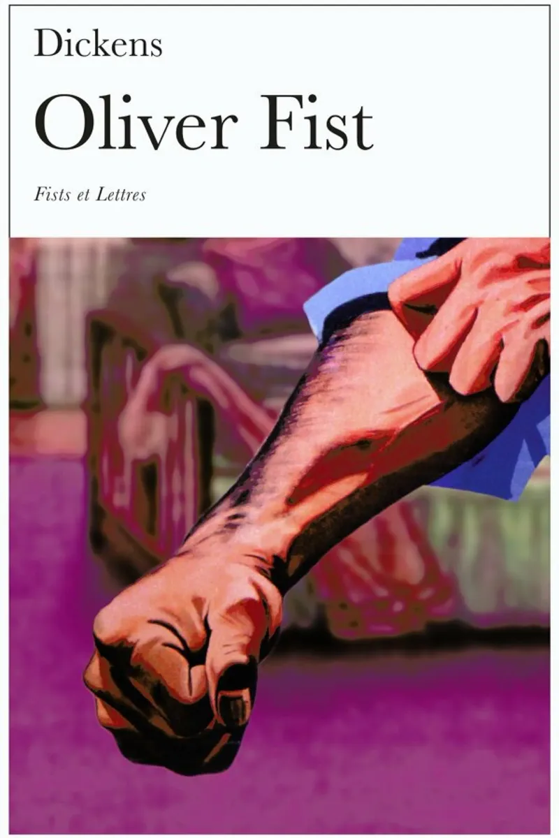 Oliver Fist poster con telaio in plastica da Fists Et Lettres