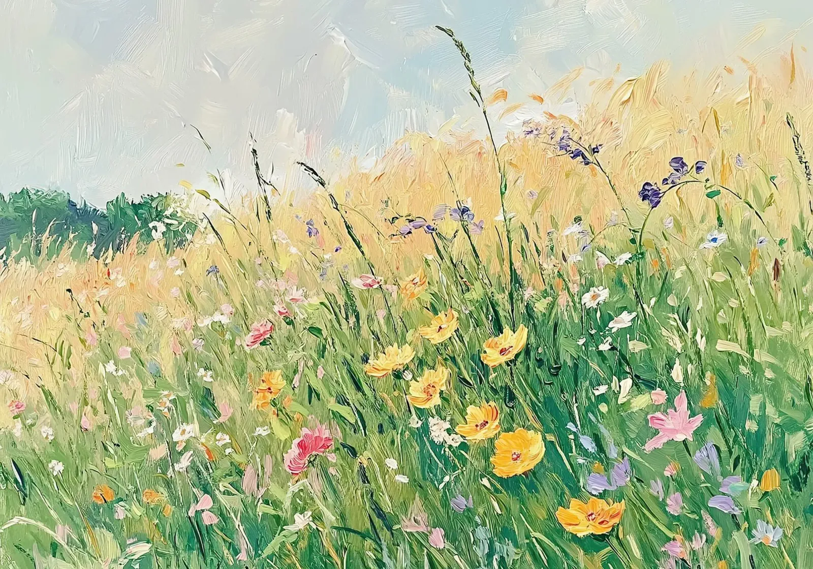 Fiori selvatici I plexiglass da Euphoria Theresa