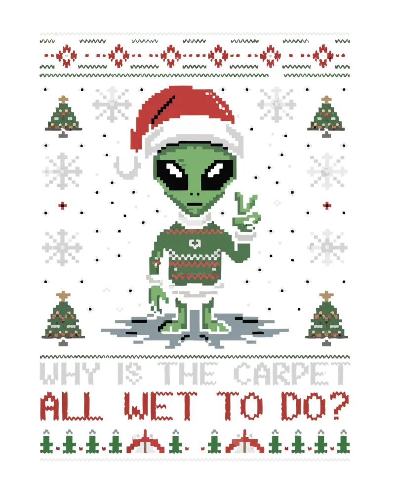 Why is the carpet all wet? Backlit Folie von edsonramosart