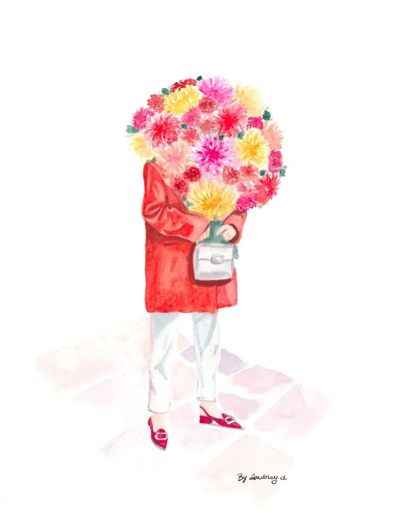 Mysterious Dhalia in R.Vivier poster da byaudreyd