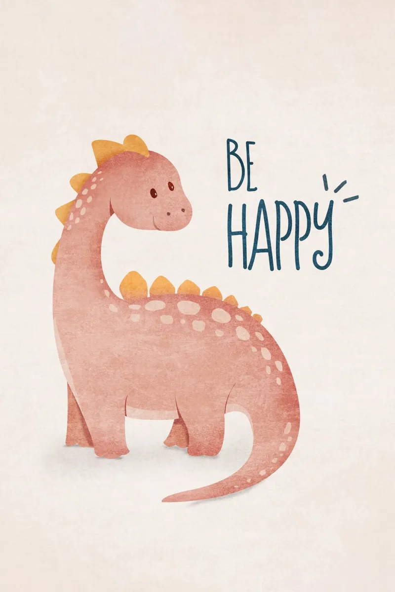 Emel Tunaboylu - Dino Be Happy carta hahnemühle da The Artcircle