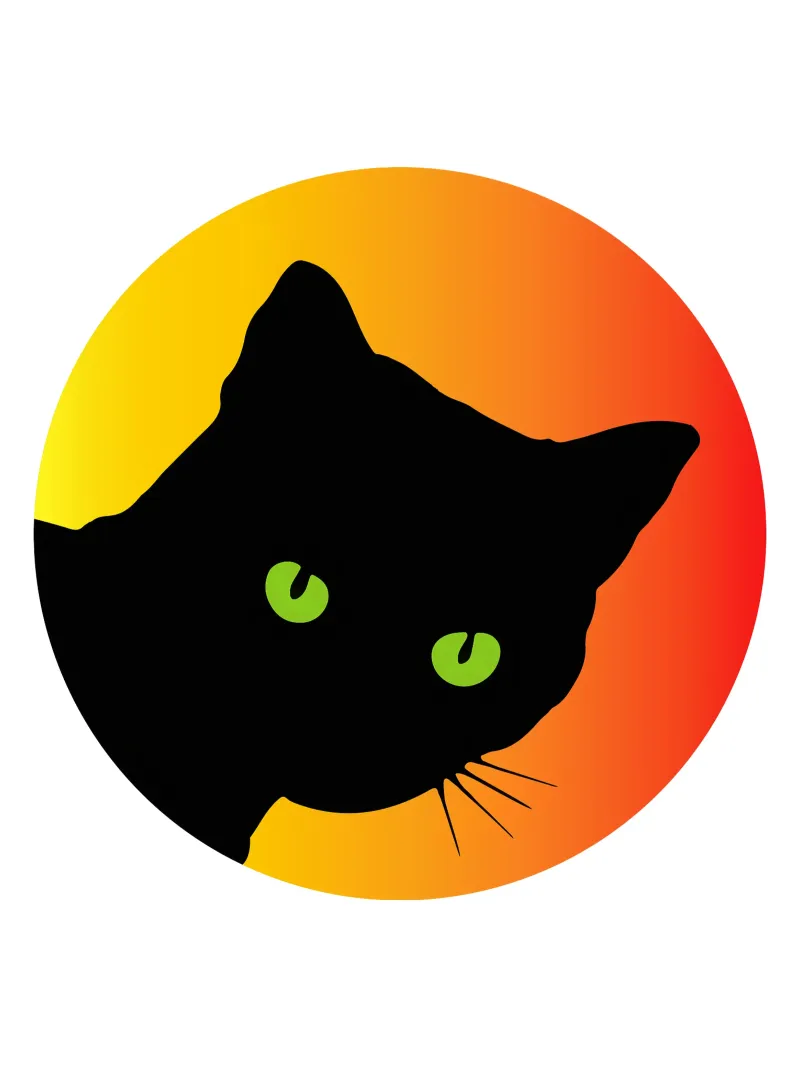 Cat Face Funny Design for Pet lovers carta hahnemühle da ririedis