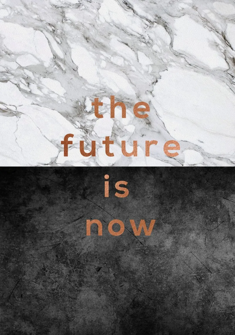 Il futuro è adesso carta hahnemühle da Orara Studio