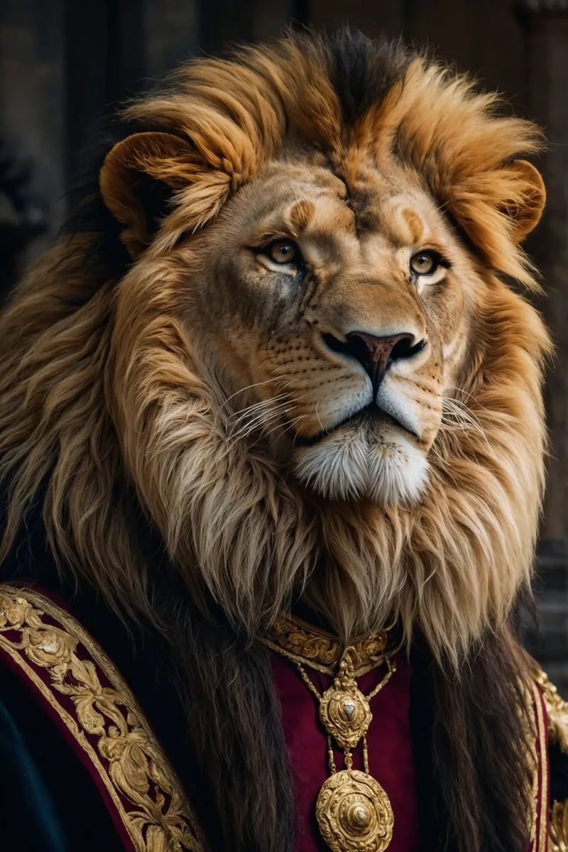 Re Leonida: Il maestoso guardiano plexiglass da Beasts of Nobility