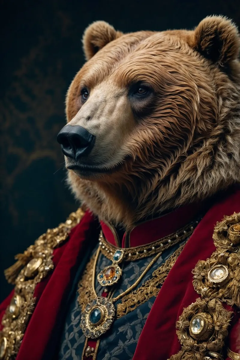 Barone Ursinus: Il Guardiano dell'Oro poster con telaio in plastica da Beasts of Nobility