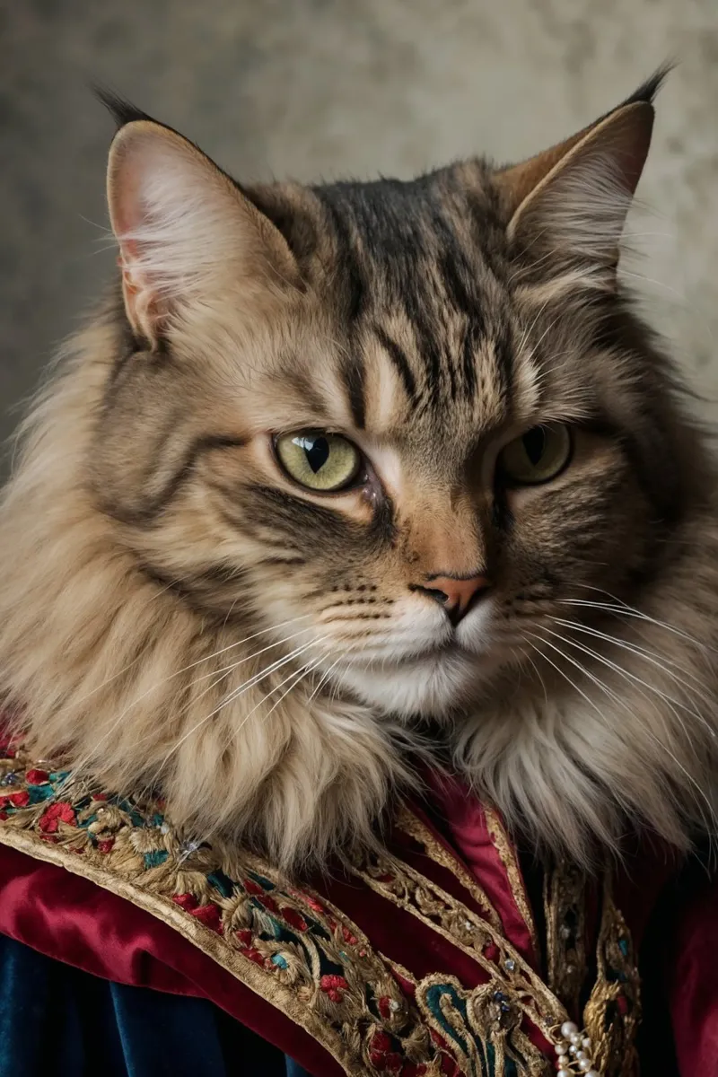 Duchessa Purrington: La bellezza senza tempo poster con telaio in plastica da Beasts of Nobility