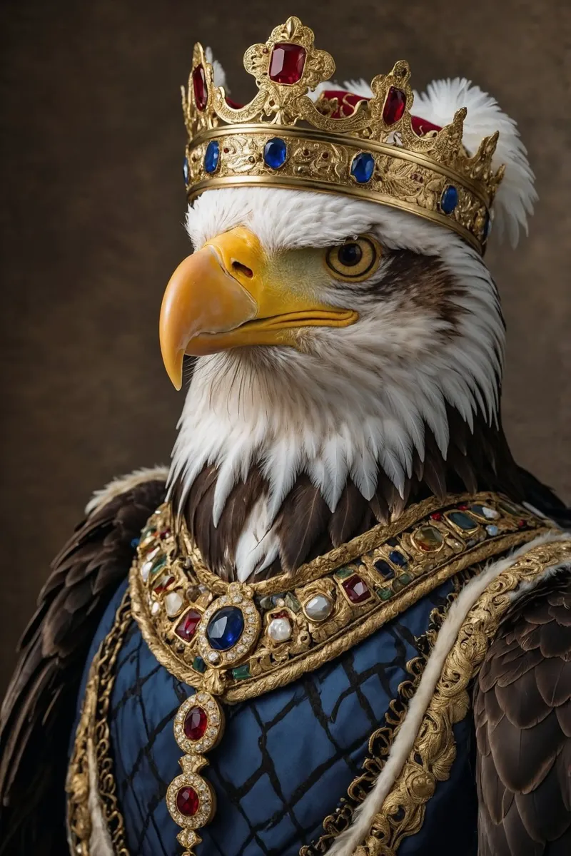 L'imperatore Aquilino: Il Nobile Sovrano carta hahnemühle da Beasts of Nobility