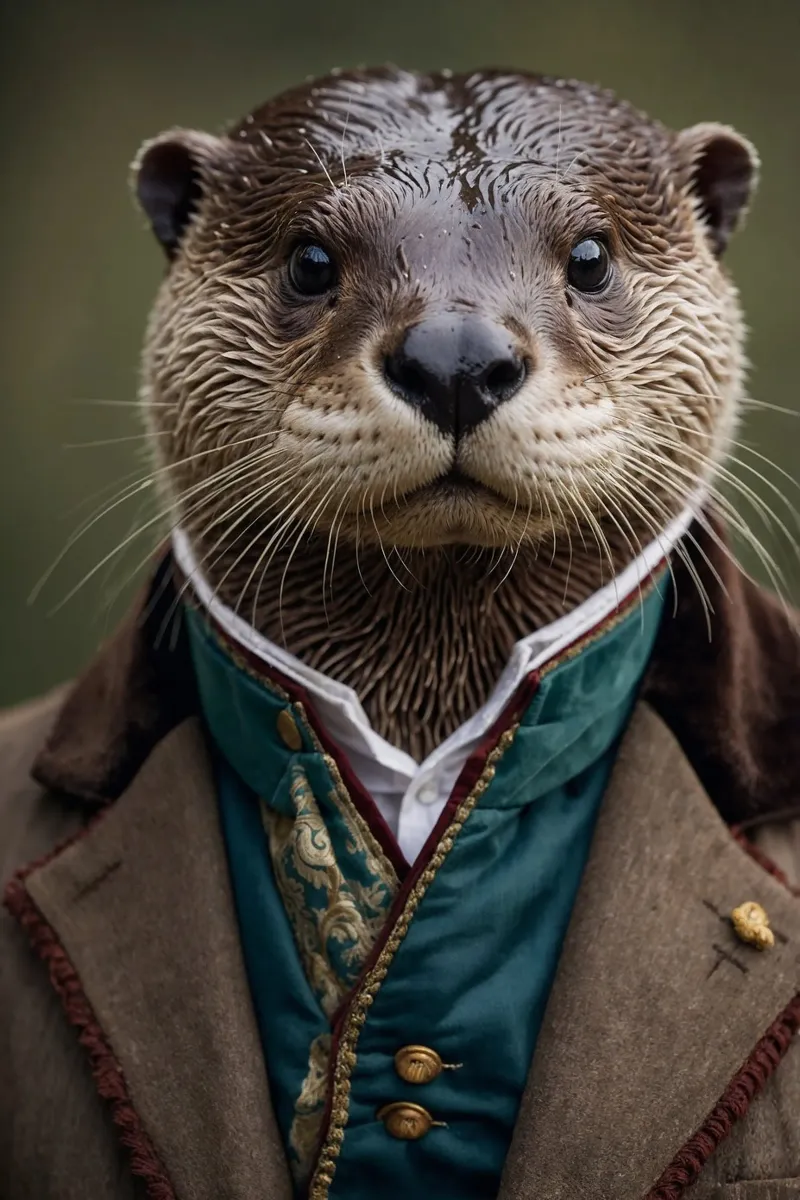 Sir Ottersby: La Lontra Distinta carta hahnemühle da Beasts of Nobility