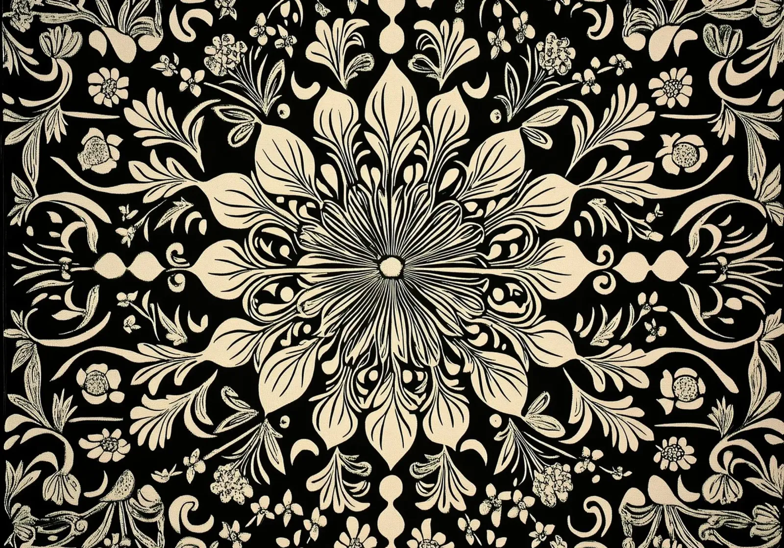 William Morris "The Circle of Creation: Mandalas Unleashed" pannello forex da Nikis Art Studio