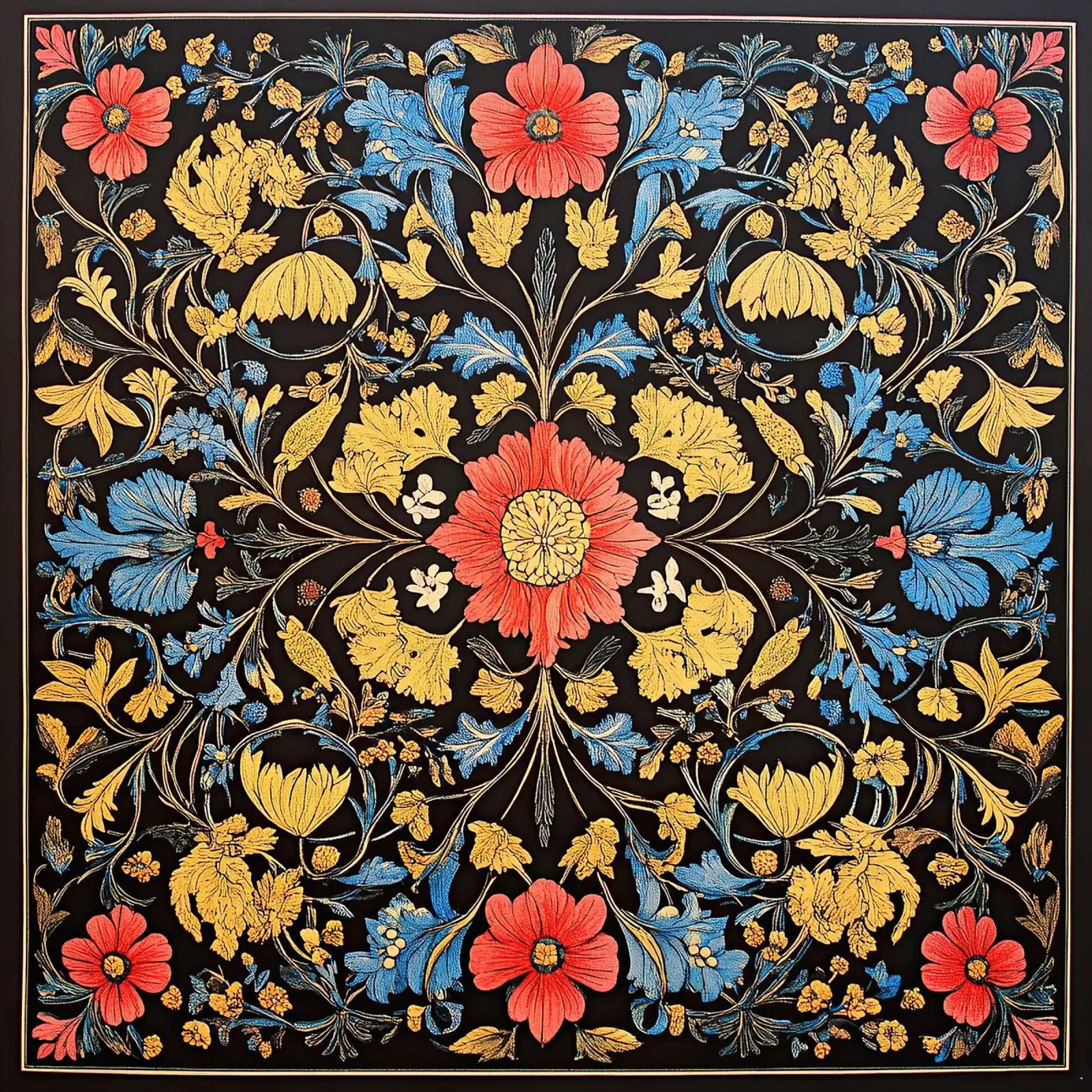 William Morris "Heritage Patterns: A Morris Design Legacy" carta hahnemühle da Nikis Art Studio