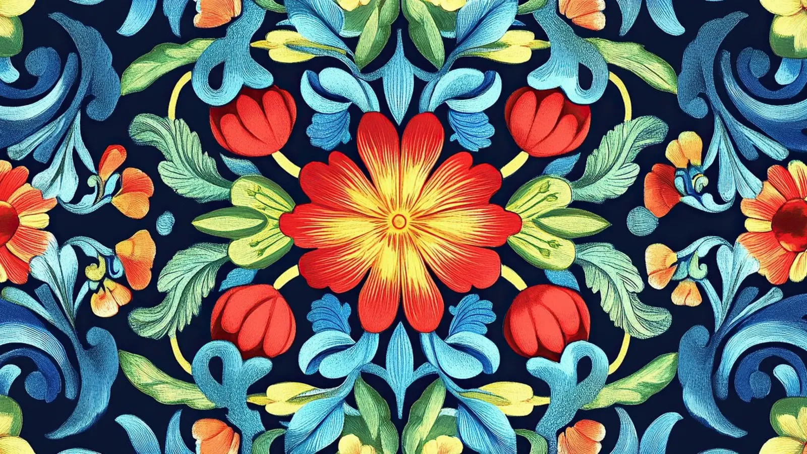 William Morris "Wildflower Whimsy: The Spirit of Morris" poster con telaio in legno da Nikis Art Studio