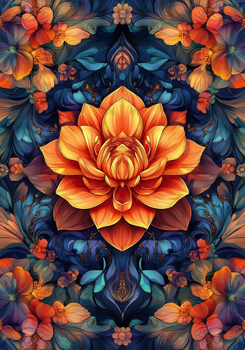 William Morris "Lotus" pellicola backlit da Nikis Art Studio