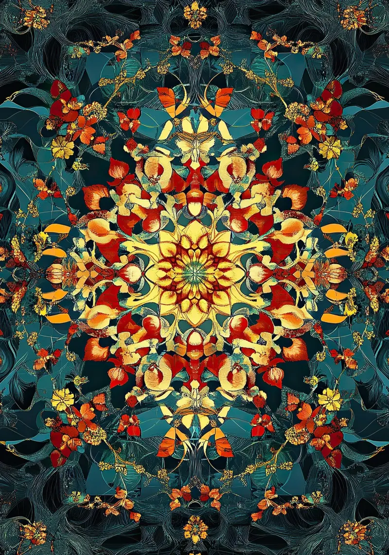 William Morris "Whispers of the Wild: A Morris Perspective" pellicola backlit da Nikis Art Studio