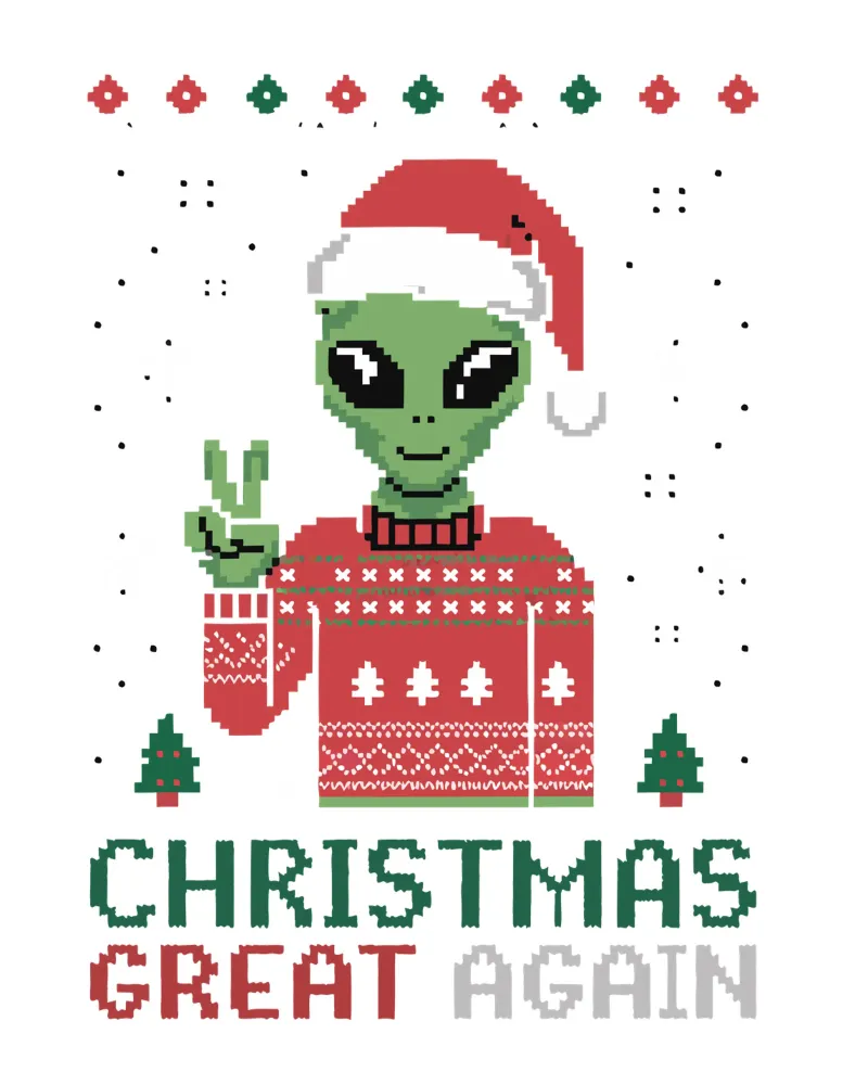 CHRISTMAS GREAT AGAIN pellicola backlit da edsonramosart