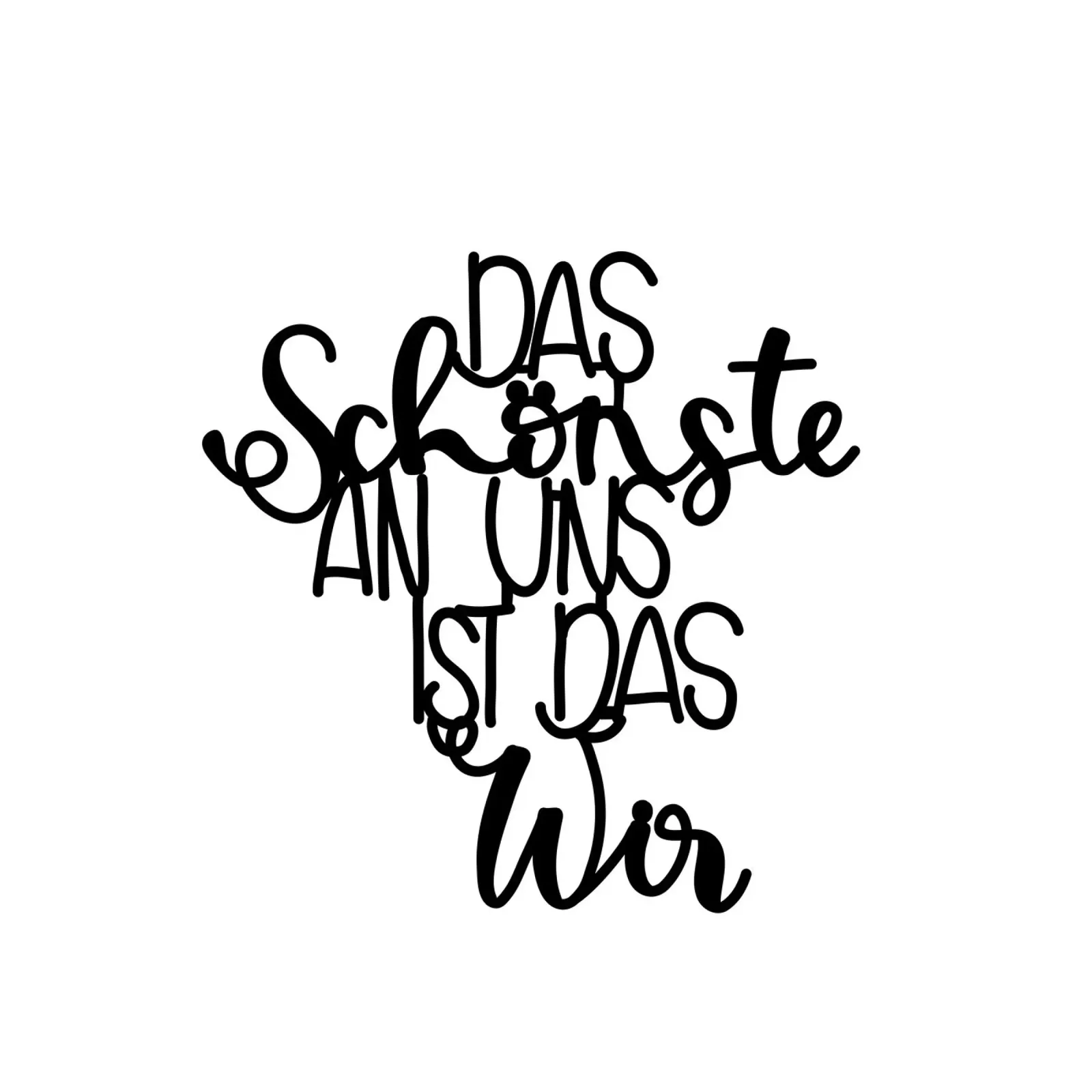 Wir pellicola backlit da Letters of Love