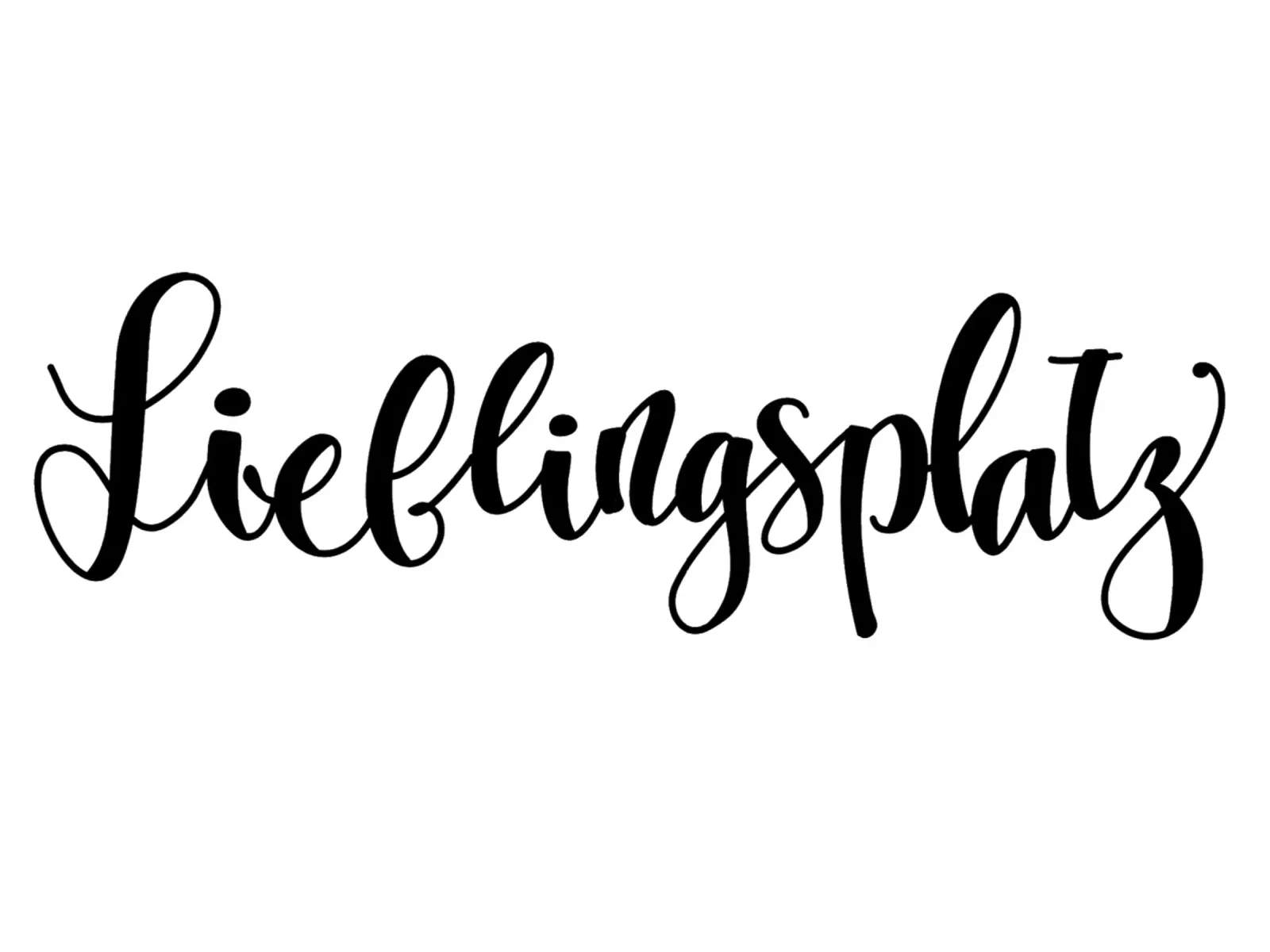 Lieblingsplatz pellicola backlit da Letters of Love
