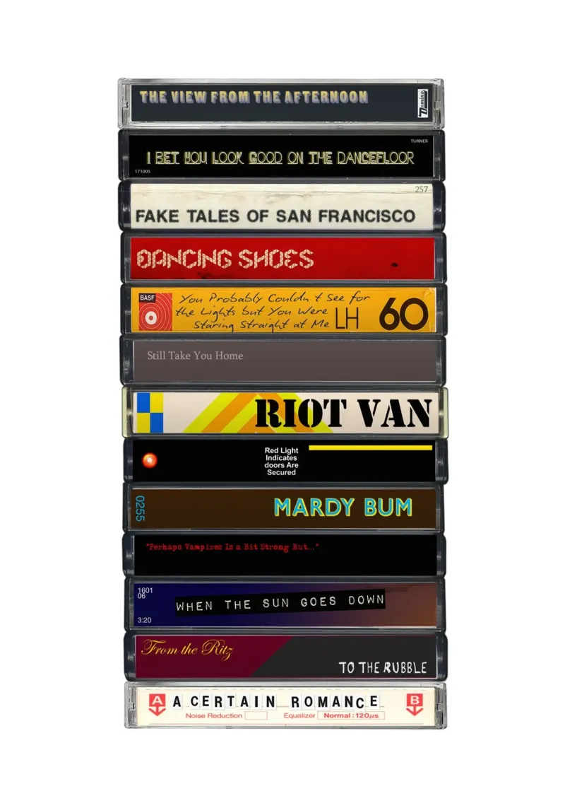 Arctic Monkeys - Whatever People Say I Am - Stampa poster con telaio in legno da MrMustardPrints