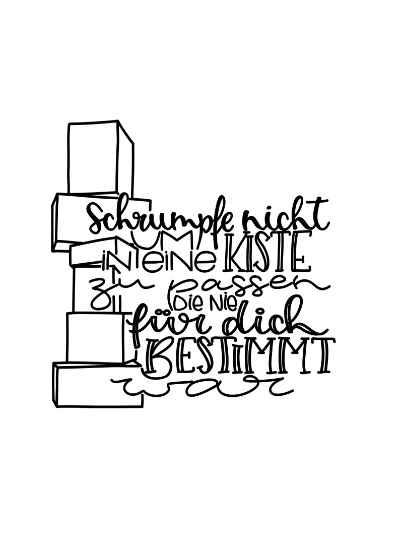 Selbstliebe pellicola backlit da Letters of Love
