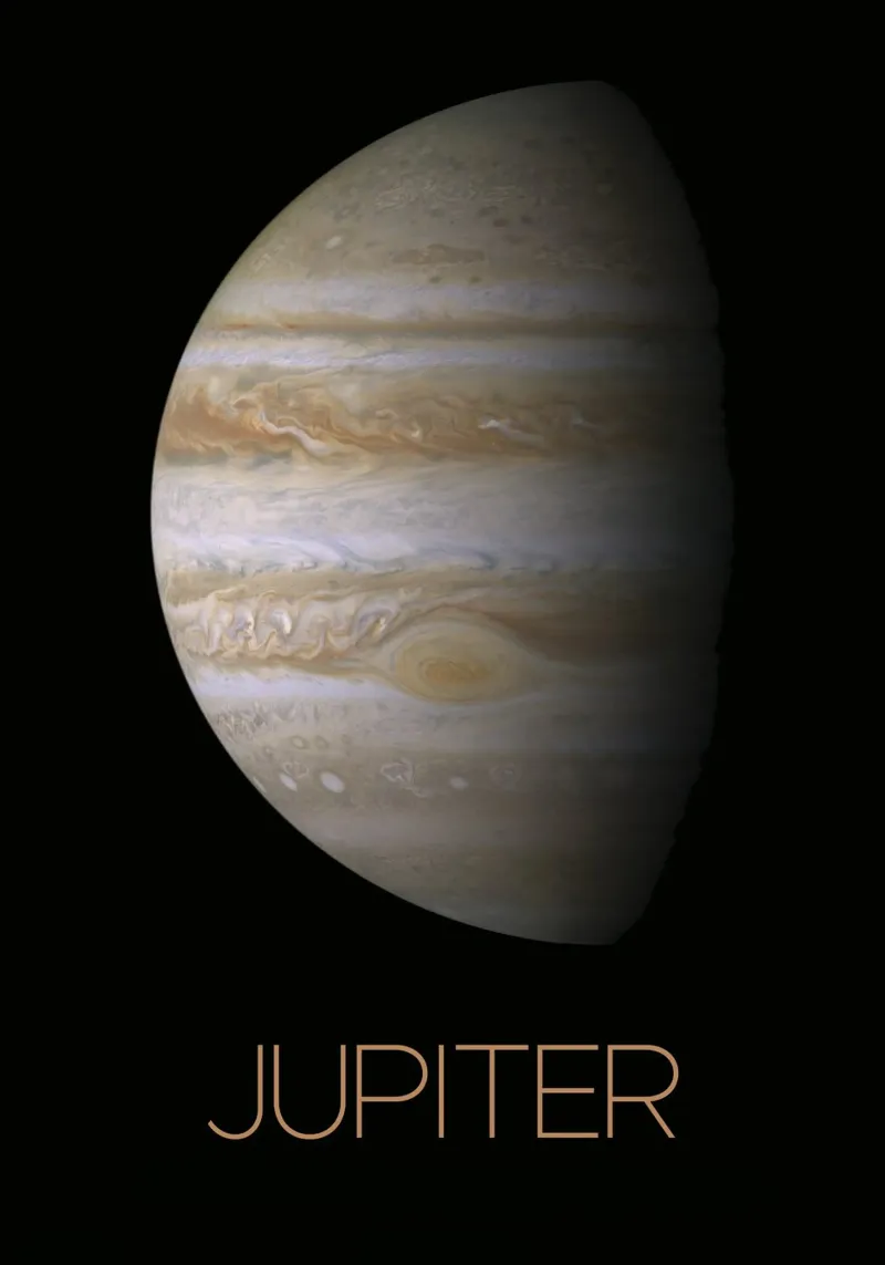 Jupiter NASA Poster hahnemühle by 🎁 ARTVI-SHOP