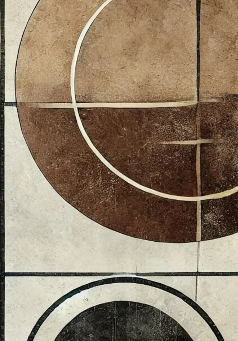 Zen Harmony 2 poster con telaio in legno da Épure design