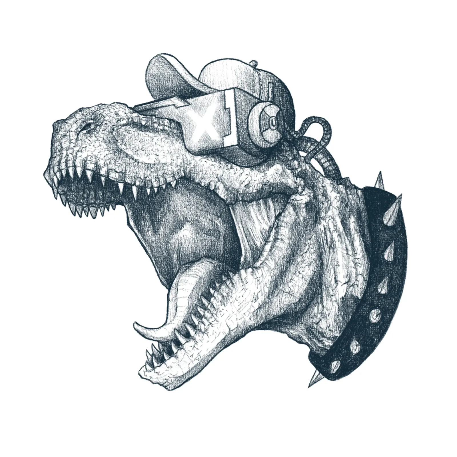Cyber Dino pellicola backlit da mikekoubou