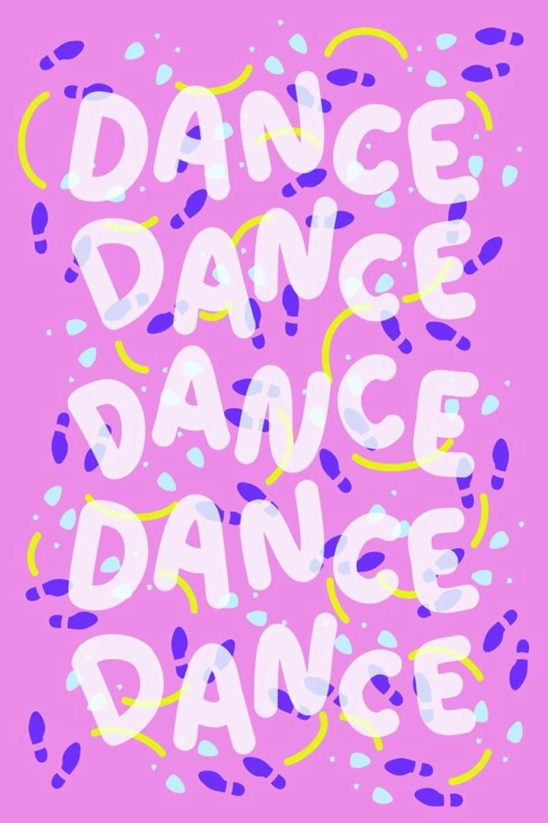 Dance Dance Dance poster by Jan Luzar