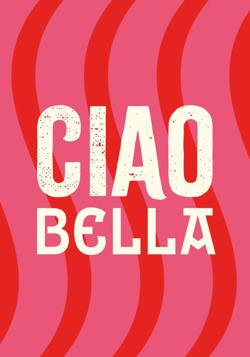 Ciao Bella! plexiglass da Ana Paniagua Design