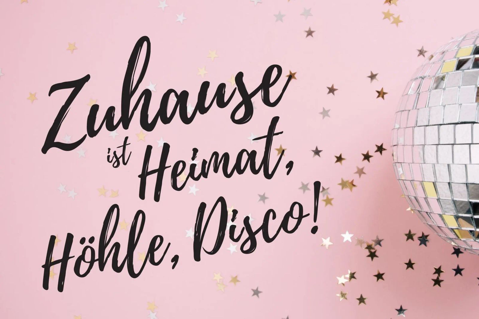 Heimat, Höhle, Disco Poster von Ohkimiko