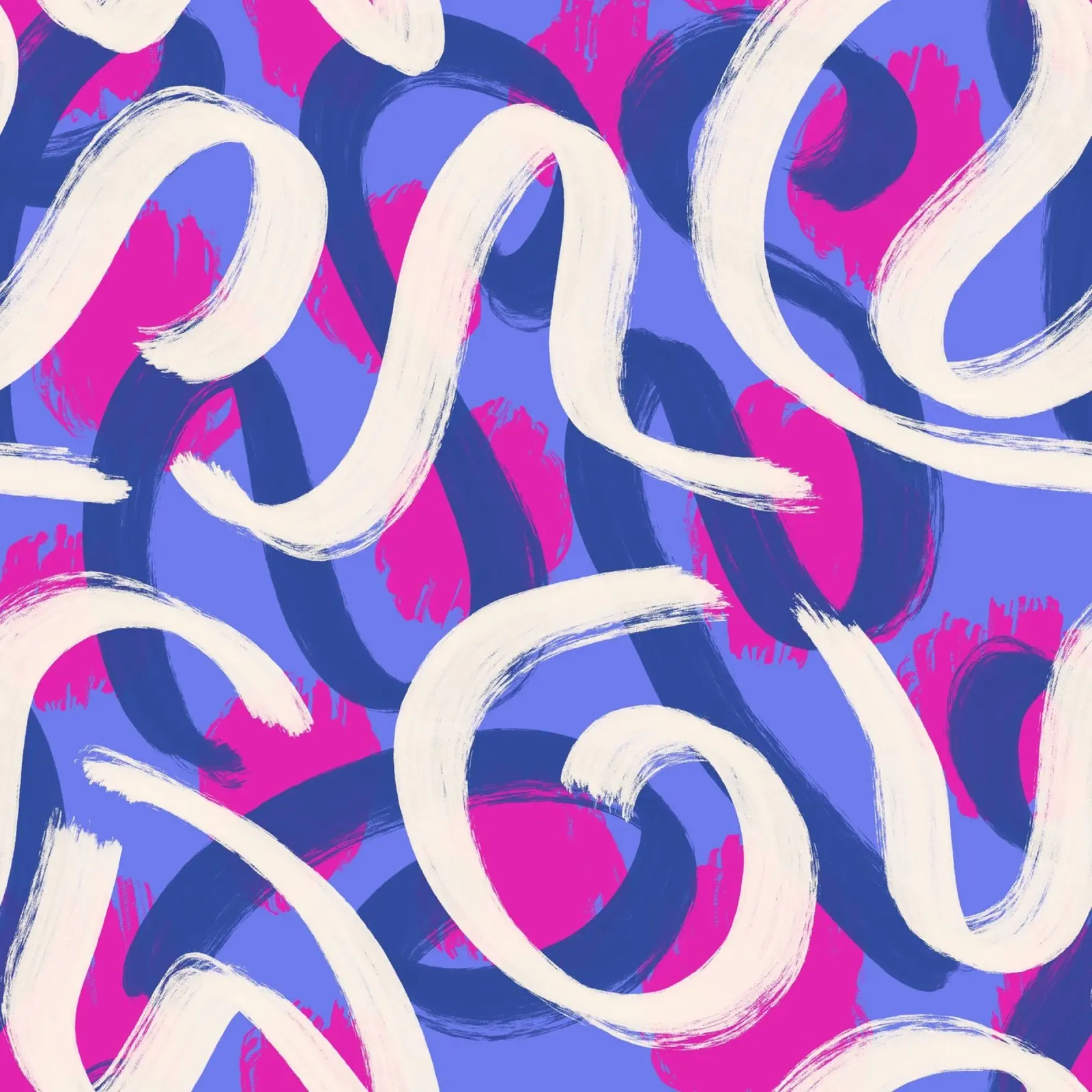 Abstract pattern 1 canvas by Studio Fiamma