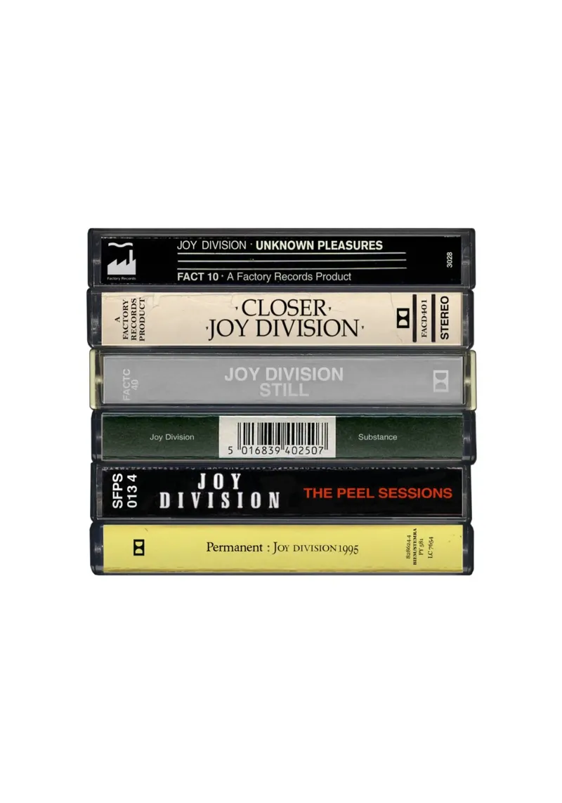 Joy Division - Album raccolti - Stampa su cassetta pellicola backlit da MrMustardPrints
