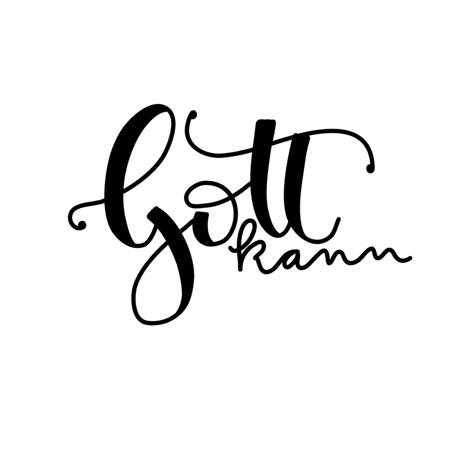 Gott kann pellicola backlit da Letters of Love