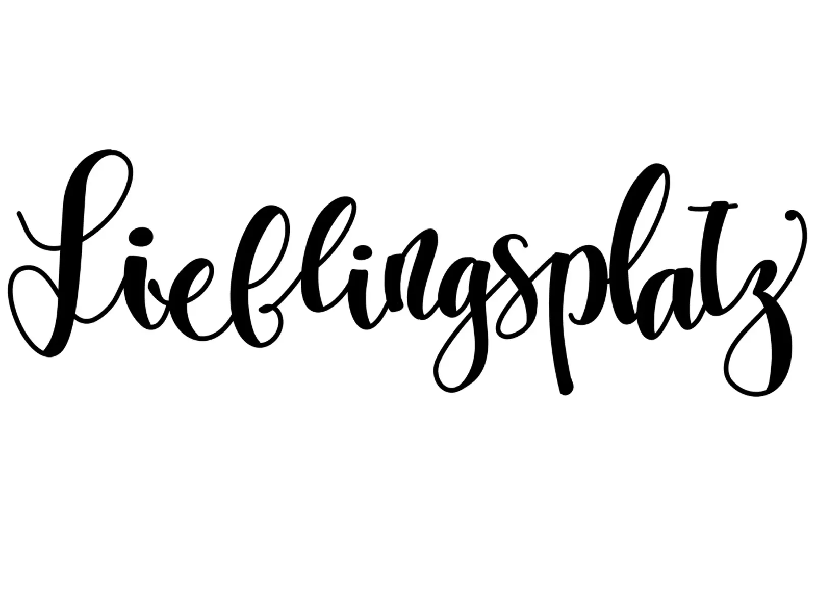Lieblingsplatz pellicola backlit da Letters of Love